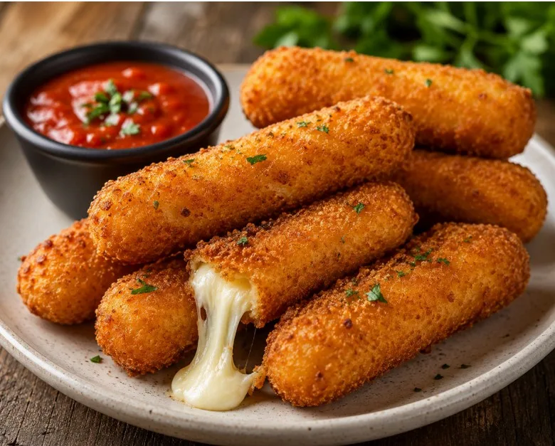 Mozzarella Sticks (6 Pcs)